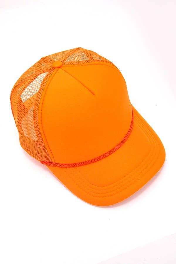 Custom Trucker Foam Front Mesh Back Cap |