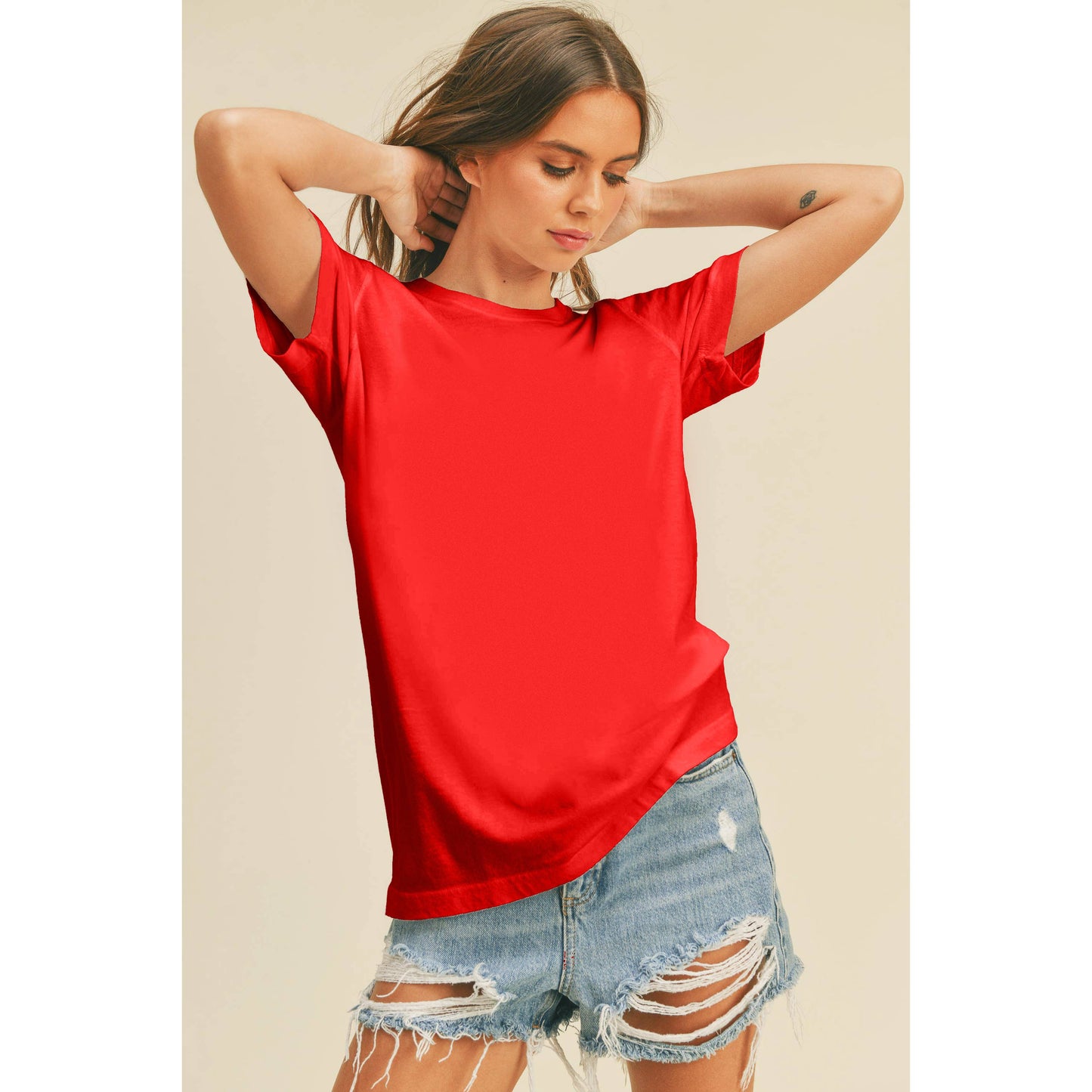 Regular Fit Tee: GOLDEN ROD, L