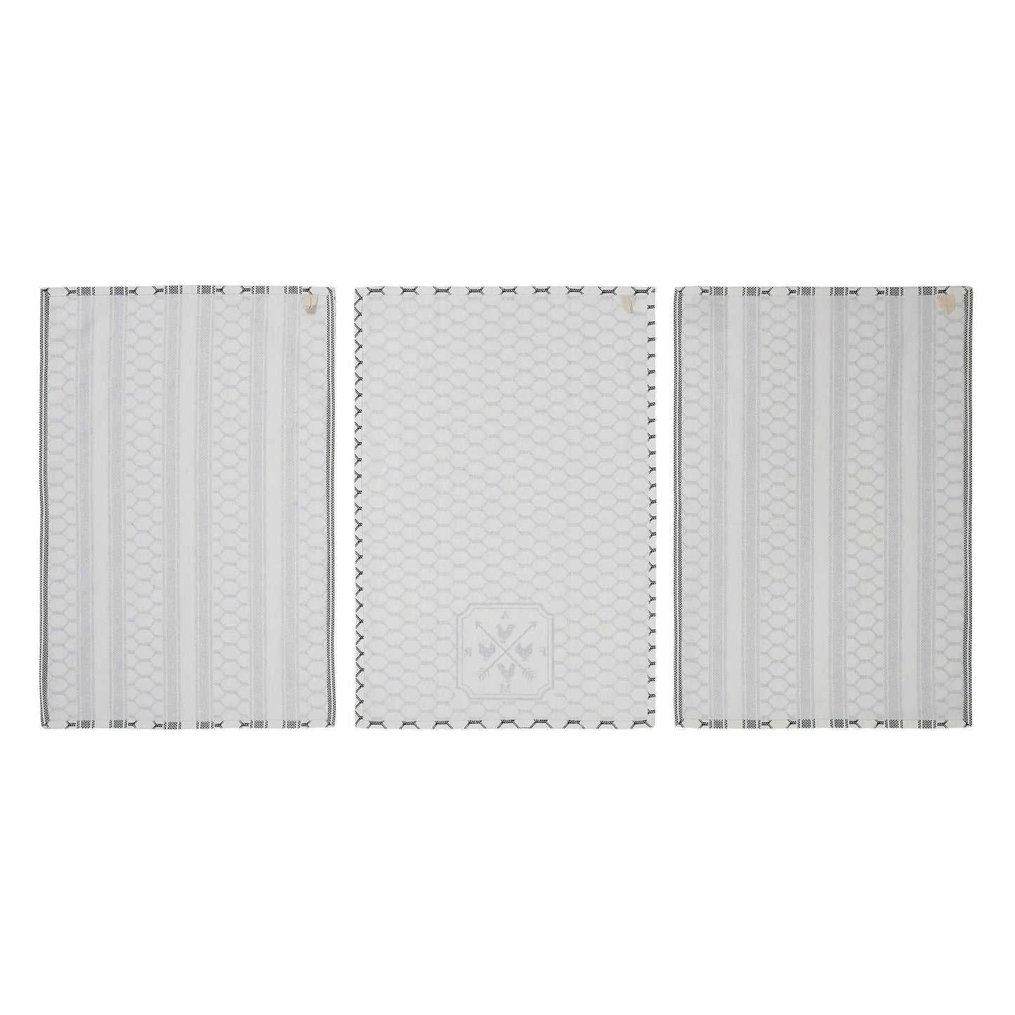 Down Home FARM Tea Towel Set of 3 19x28