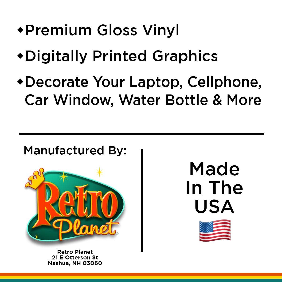 Great Outdoors Die Cut Vinyl Sticker