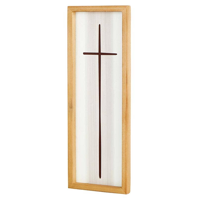 Framed Cross - Cream