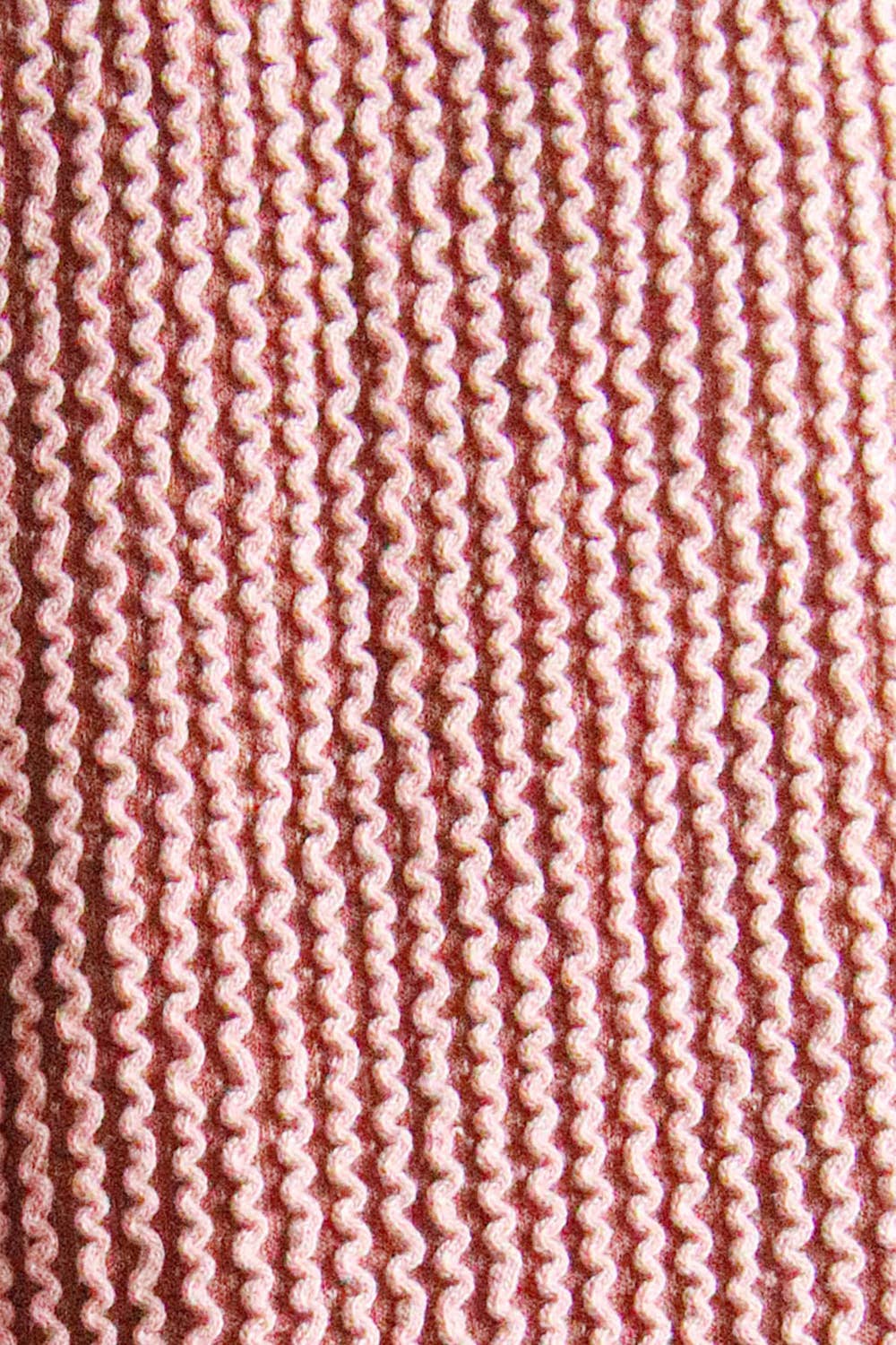 Two Tone Otto Ribbed Oversized Soft Top