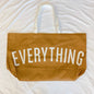 Everything Canvas Tote Camel