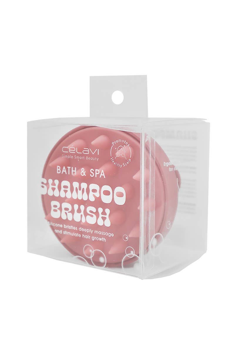 Celavi 45307 Salmon Bath & Spa Shampoo Brush - 12pc