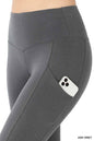 Ash Grey Full Length Leggings