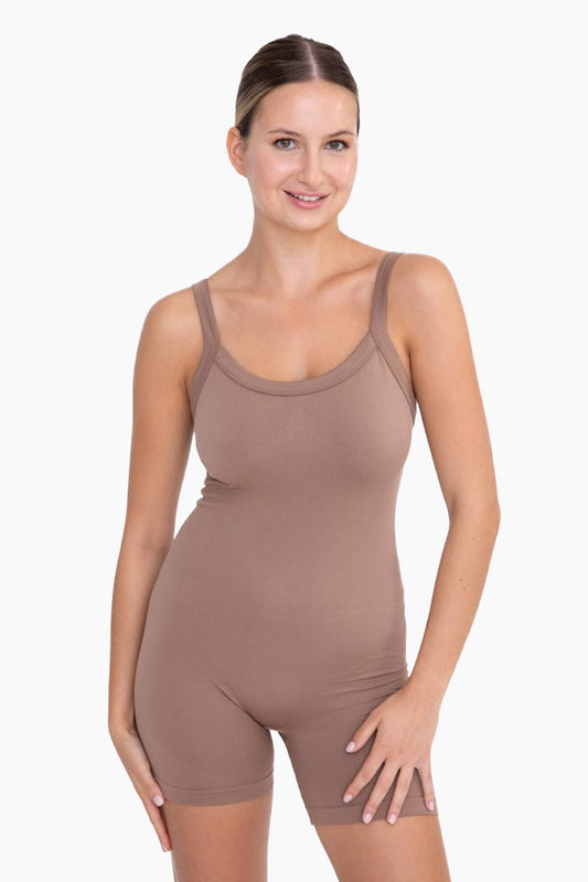 Micro-Ribbed Unitard
