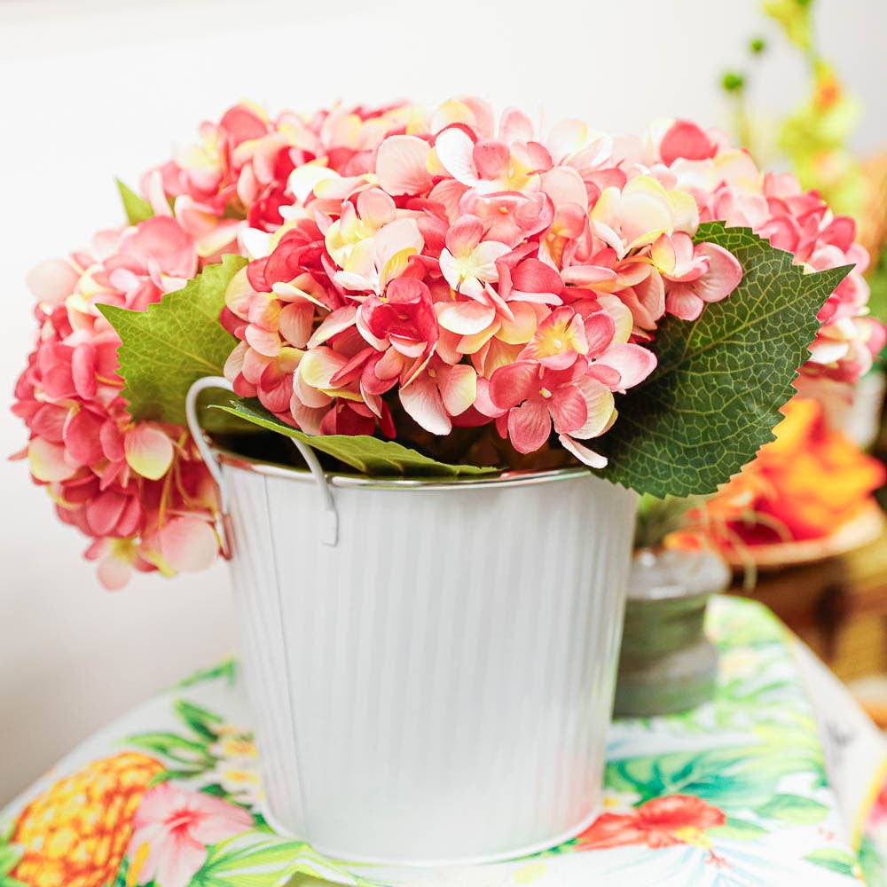 19" Artificial Hydrangea Polysilk Flower Stem -