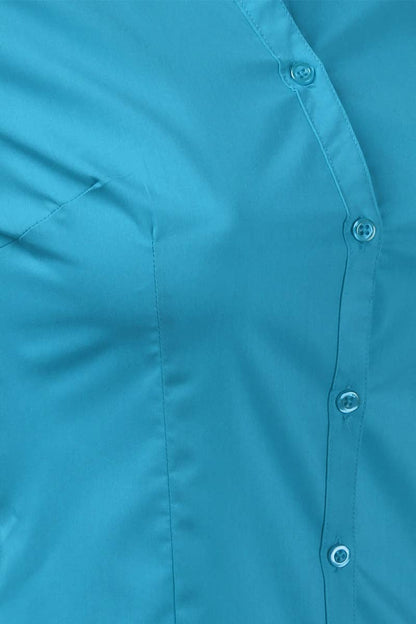 Button Down Long Sleeve Collared Shirt