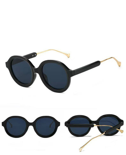 RETRO  ACETATE FRAME UV400 EYEWEAR SUNGLASSES | G824