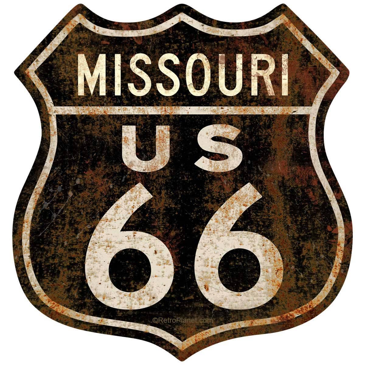 Route 66 Missouri Sticker