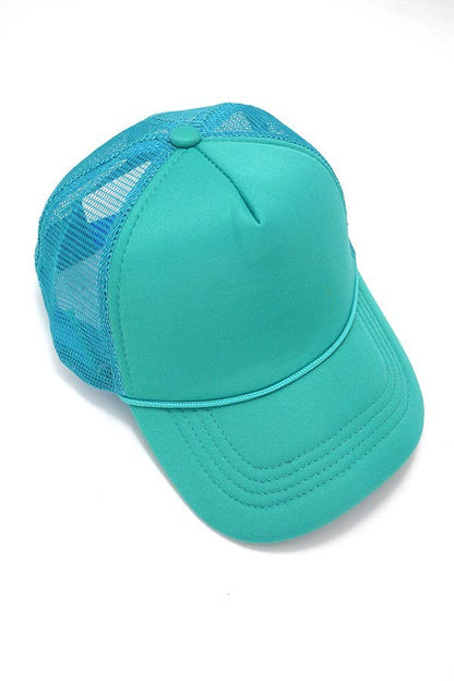 Custom Trucker Foam Front Mesh Back Cap |