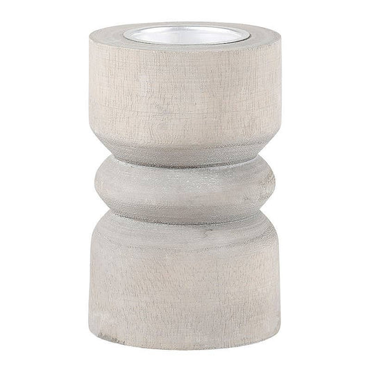 Grey Small Candle Holder