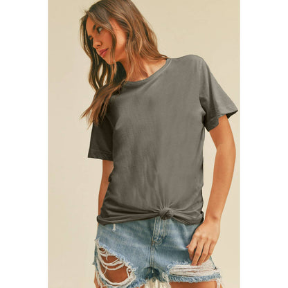Regular Fit Tee: TAN, XL