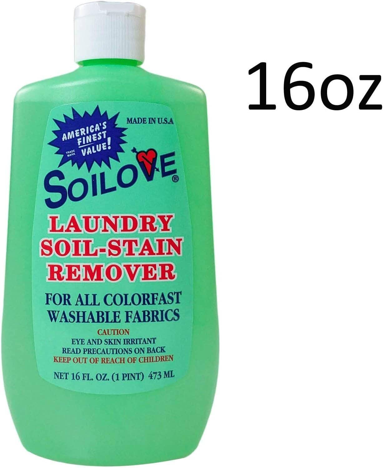 Laundry Soil-Stain Remover - 16 Oz.