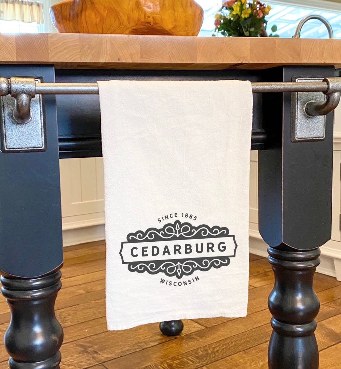 Ornamental LexingtonMo - Cotton Tea Towel