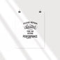 Screen Printed Art - Bathroom Sign - Please Remain Seated