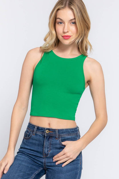 Halter Neck Crop Top