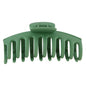 Olive Matt Claw Clip