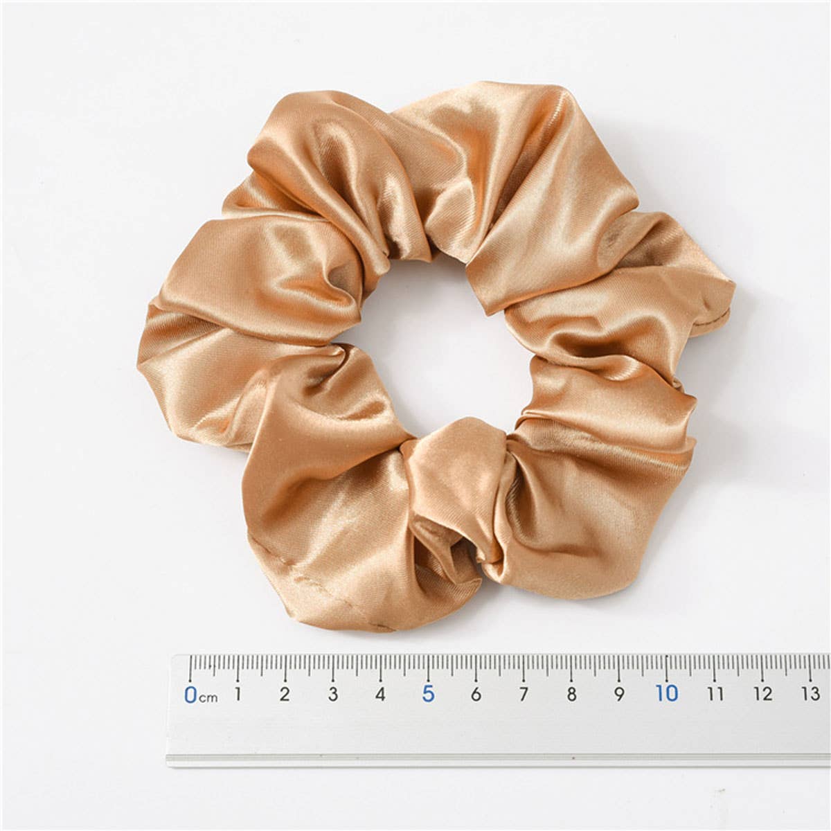 silk scrunchie wine