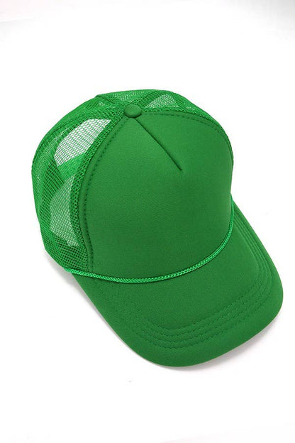 Custom Trucker Foam Front Mesh Back Cap |