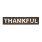 Rustic "Thankful" Wall Art