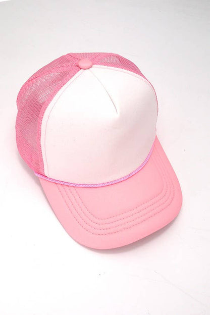 Custom Trucker Foam Front Mesh Back Cap |