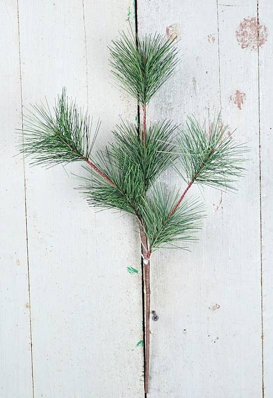 17in Bottle Brush Needle Pine Pick