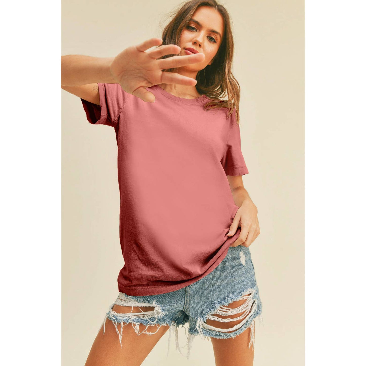 Regular Fit Tee: GOLDEN ROD, L