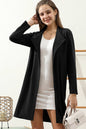 OPEN FRONT OFFICE TRENCH JACKET