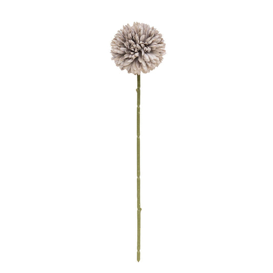 Purple & Green Pompom Stem