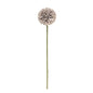 Purple & Green Pompom Stem