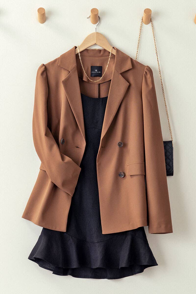 CLASSIC DOUBLE BUTTON BLAZER