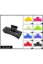 Solid Plastic Rectangle Hair Claw Clip