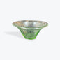 Green depression, grass, 9.25 inches bowl.