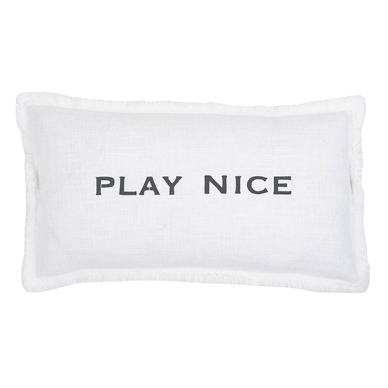 Play Nice 12 X 22 Pillow
