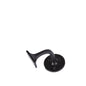 Iron Handrail Bracket - Black