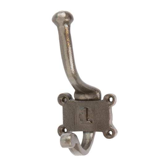 Number Cast Iron Wall Hook