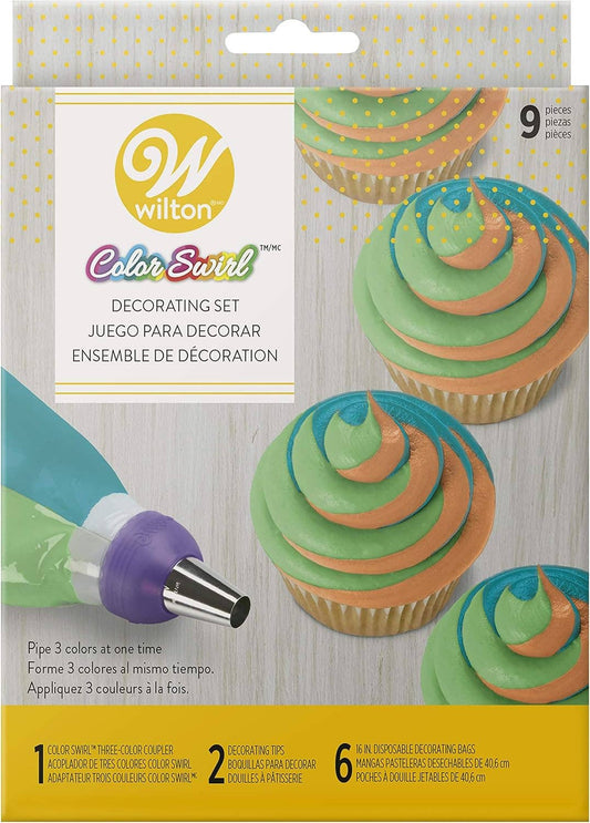 Color Swirl Decorating Set - 3 Color Coupler