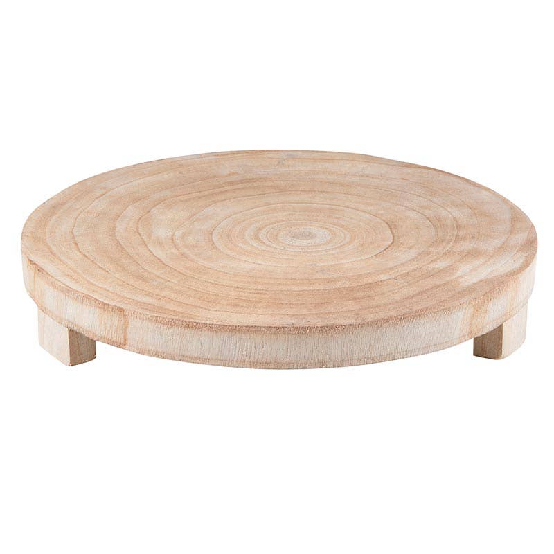 Nat 15"  Plwnia Pedestal Tray