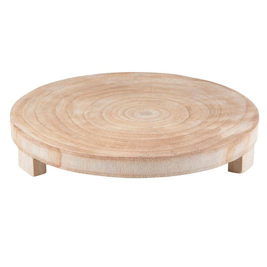 Nat 15"  Plwnia Pedestal Tray