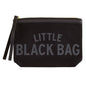 Blk Canvas Pouch-Lil Black Bag