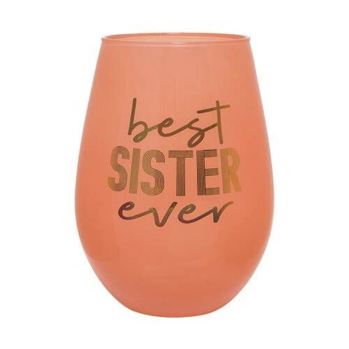 30oz Stmls-Best Sister Ever