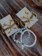 Hoop Mama Wooden Earrings