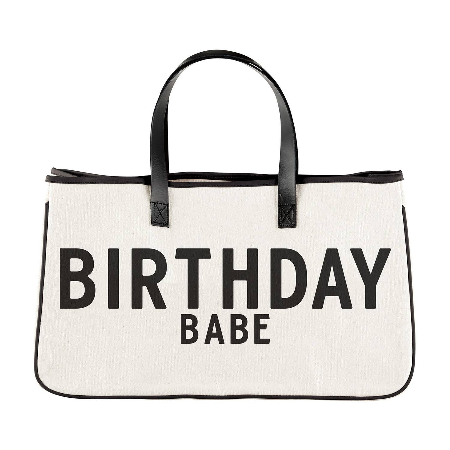 Santa Barbara Canvas Tote - Birthday Babe