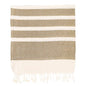 Nicola Spring Turkish Cotton Beach Towel  Beige