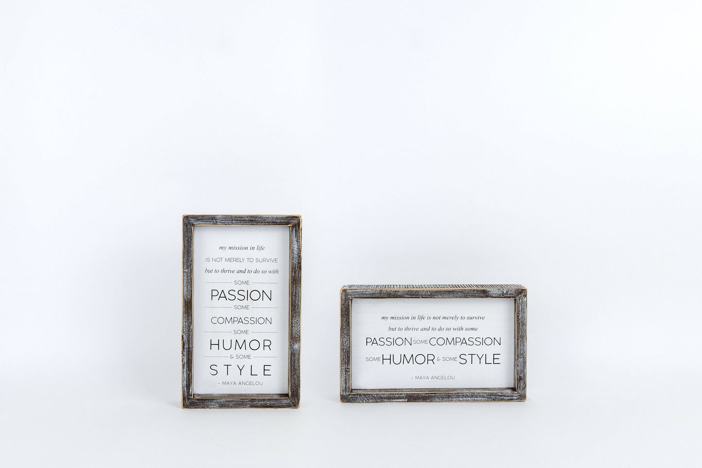 6x10x1.5 Wood framed (MISSION LIFE)