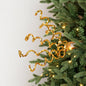 24in Fancy Spiral Stem Spray-Gold