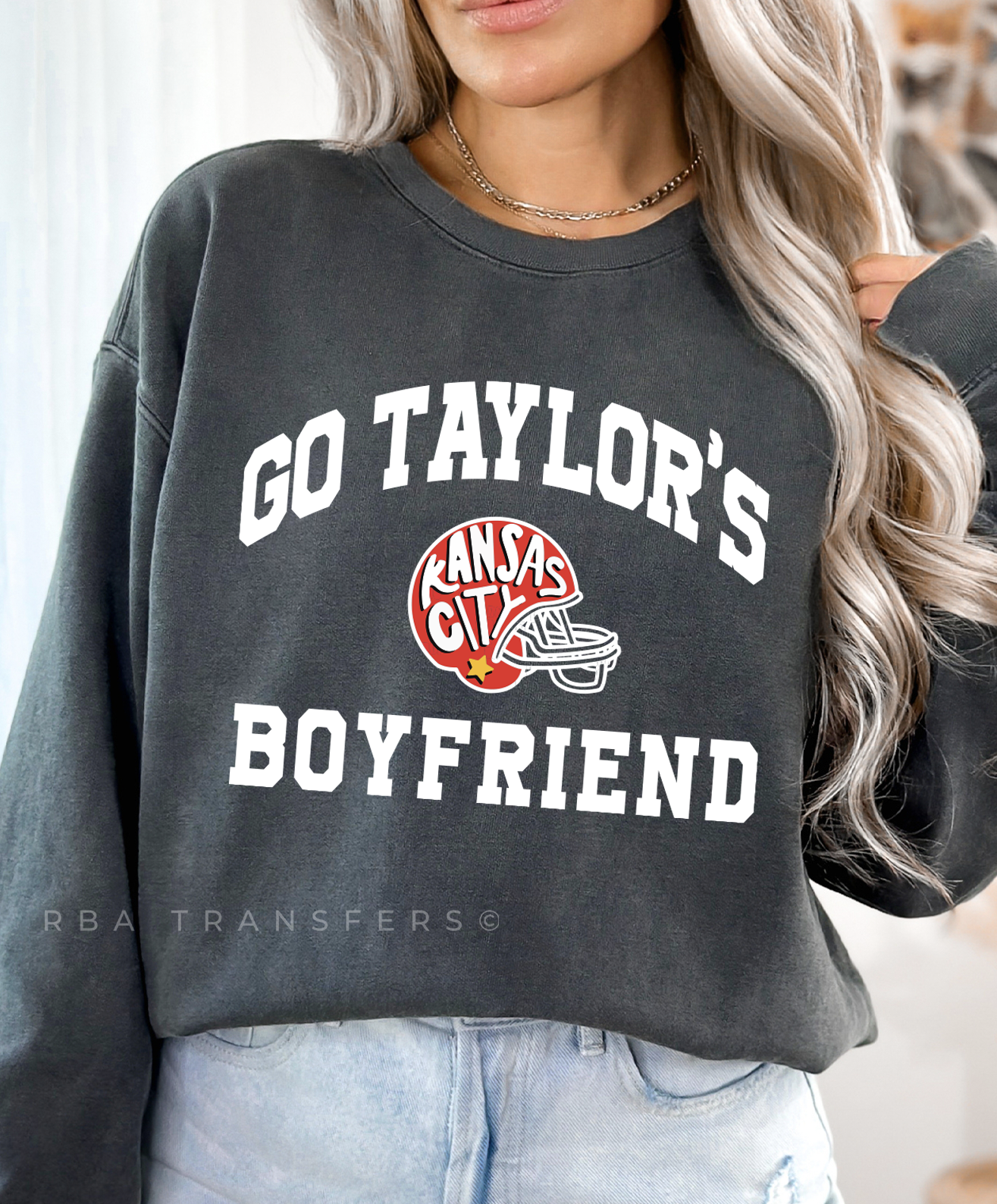 Go Taylor's Boyfriend Full Color Transfer