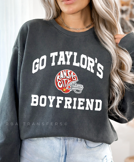 Go Taylor's Boyfriend Full Color Transfer