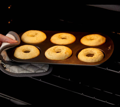 Wilton Non-stick 6-cavity Donut Baking Pan 12.5"x 8"